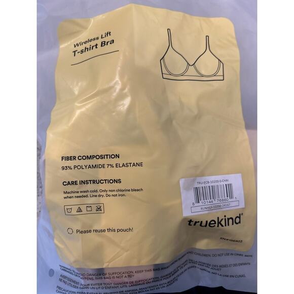 Truekind® Wireless Lift T-Shirt Bra small - Picture 6 of 7